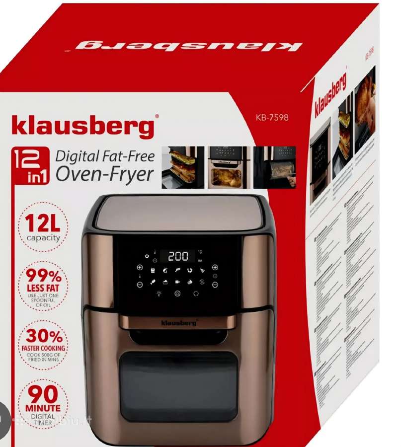 Karšto oro gruzdintuvė Klausberg
