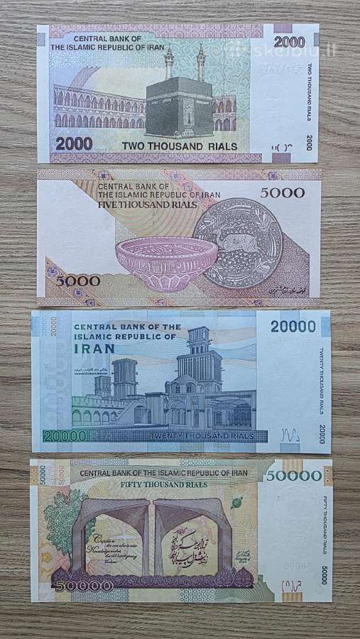 Iranas ->Pasaulio banknotai - World banknotes<- - nuotraukos Nr. 6
