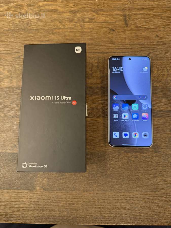 Idealus Xiaomi 15 Ultra 16 GB RAM 512gb - 590eur - nuotraukos Nr. 2