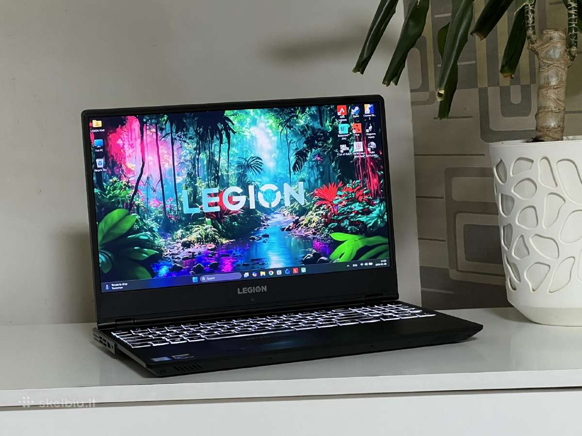 Parduodamas Legion Y540 su Gtx 1660ti, I5, 144hz.