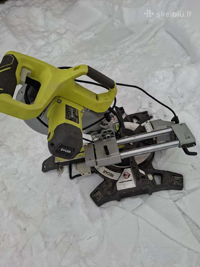 Dewalt, Dws 773-qs Ryobi Ems216l staklės - nuotraukos Nr. 3