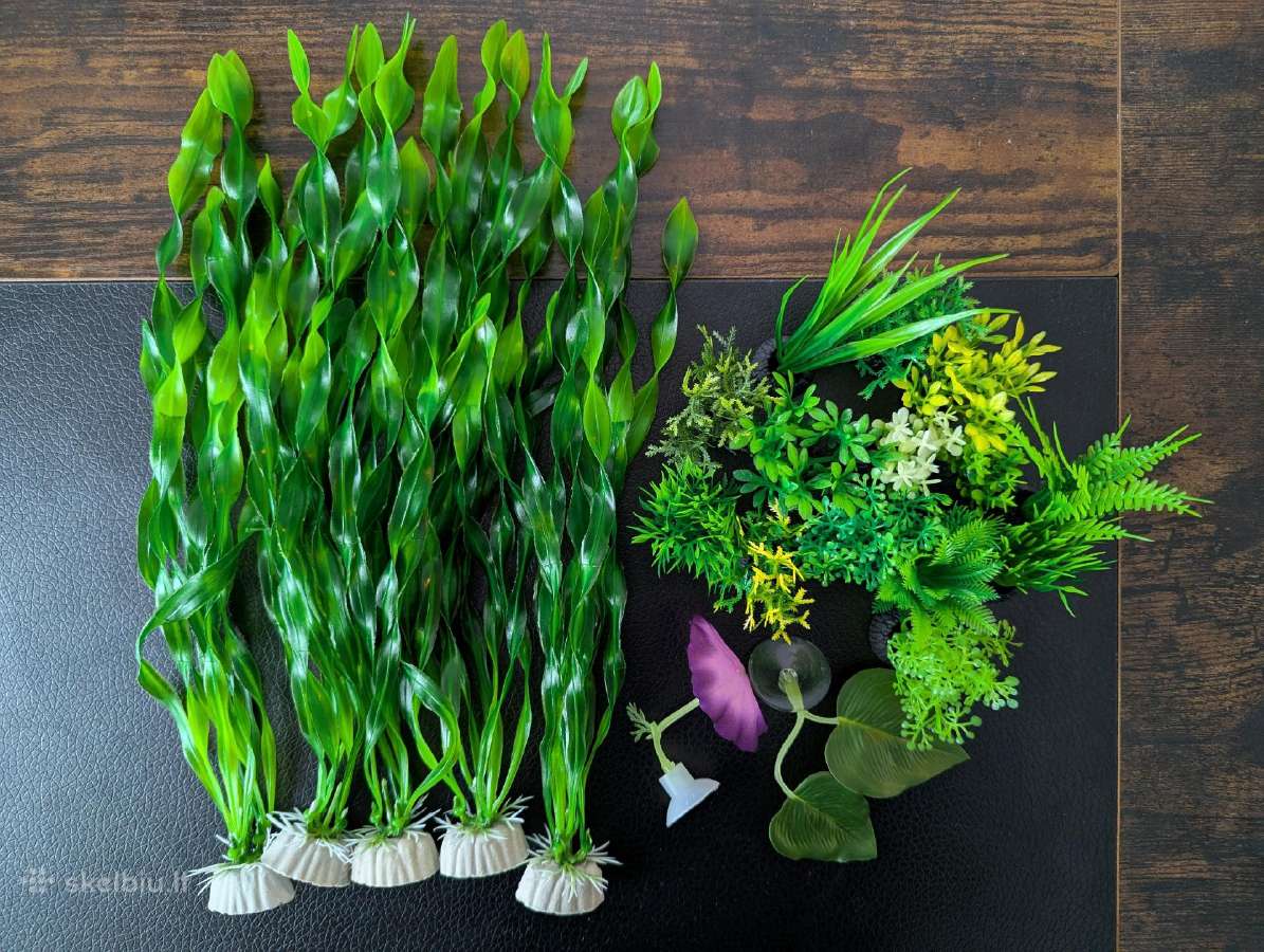 Dirbtiniai akvariumo augalai