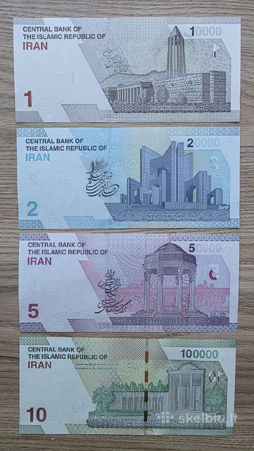Iranas ->Pasaulio banknotai - World banknotes<- - nuotraukos Nr. 8
