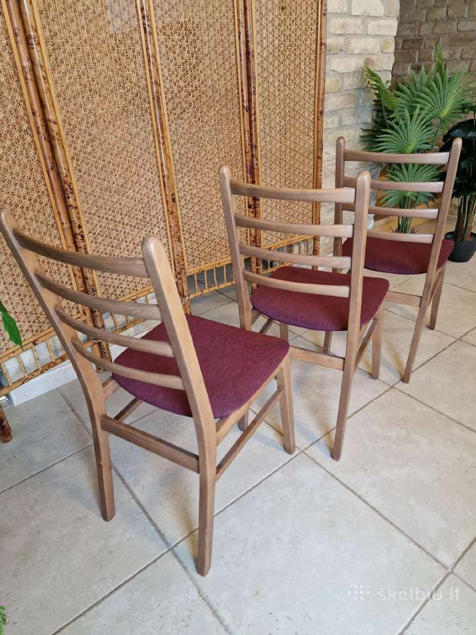 Vintažinės mid century bukmedžio kėdės - nuotraukos Nr. 25