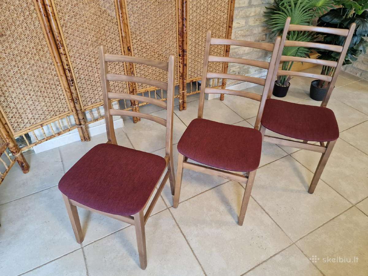 Vintažinės mid century bukmedžio kėdės - nuotraukos Nr. 26