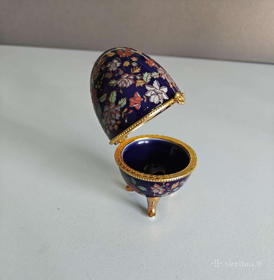 Dekoratyvinė dėžutė - kiaušinis "Faberge" - nuotraukos Nr. 3