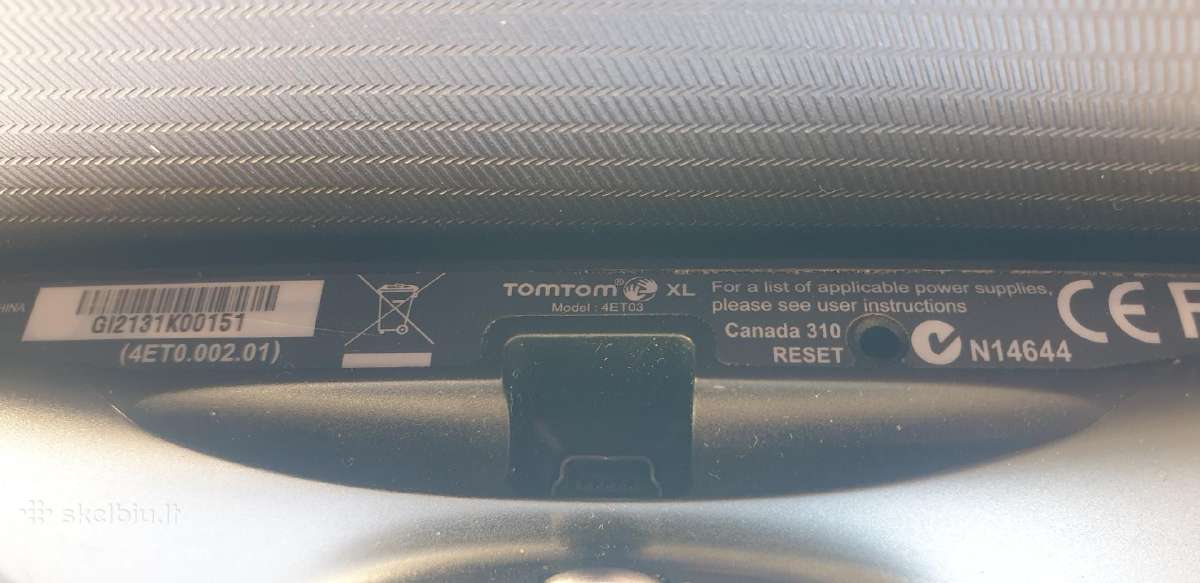Navigacija Tomtom XL - nuotraukos Nr. 4