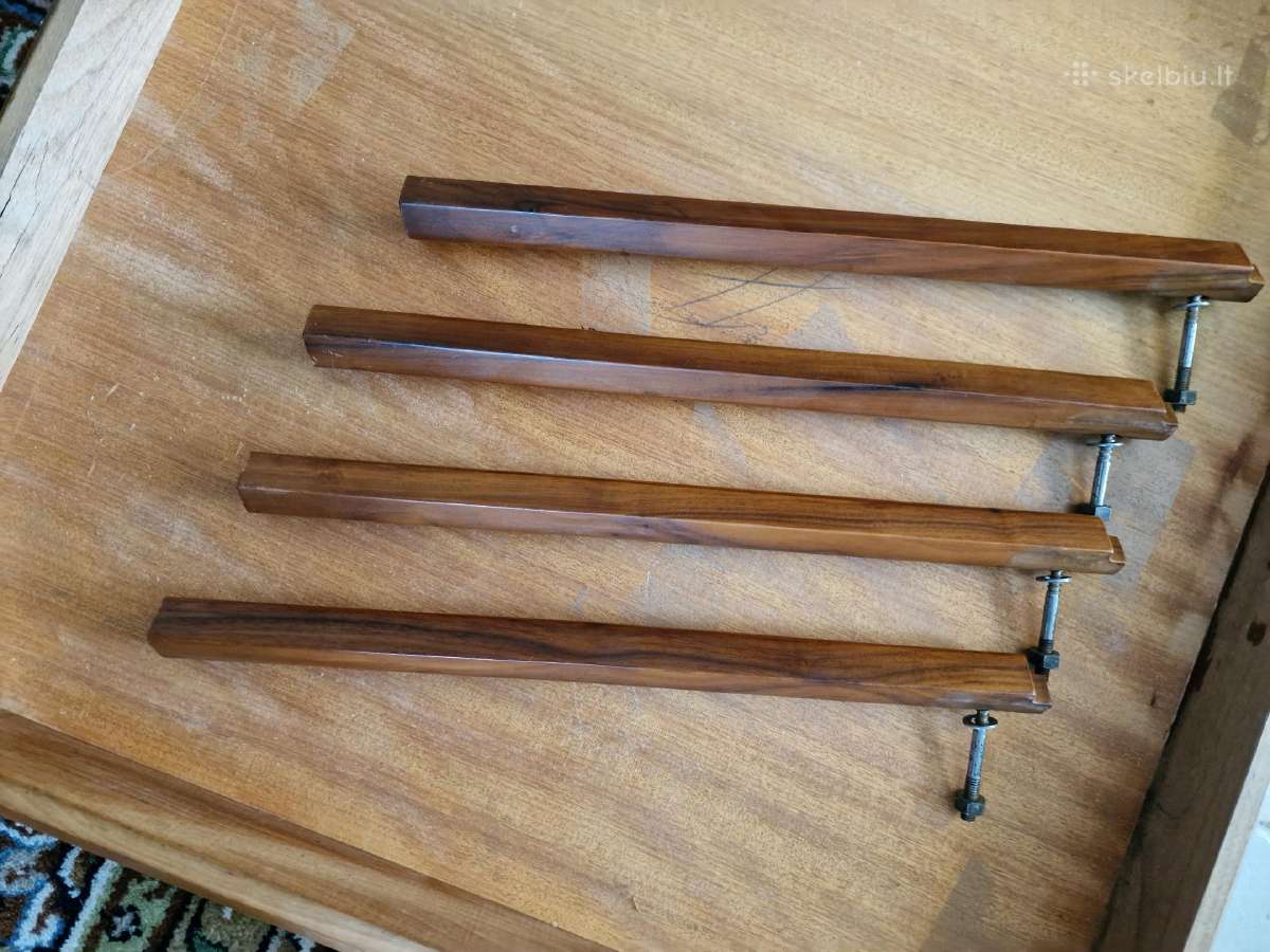 Vintažinis mid century tikmedžio kavos staliukas - nuotraukos Nr. 30