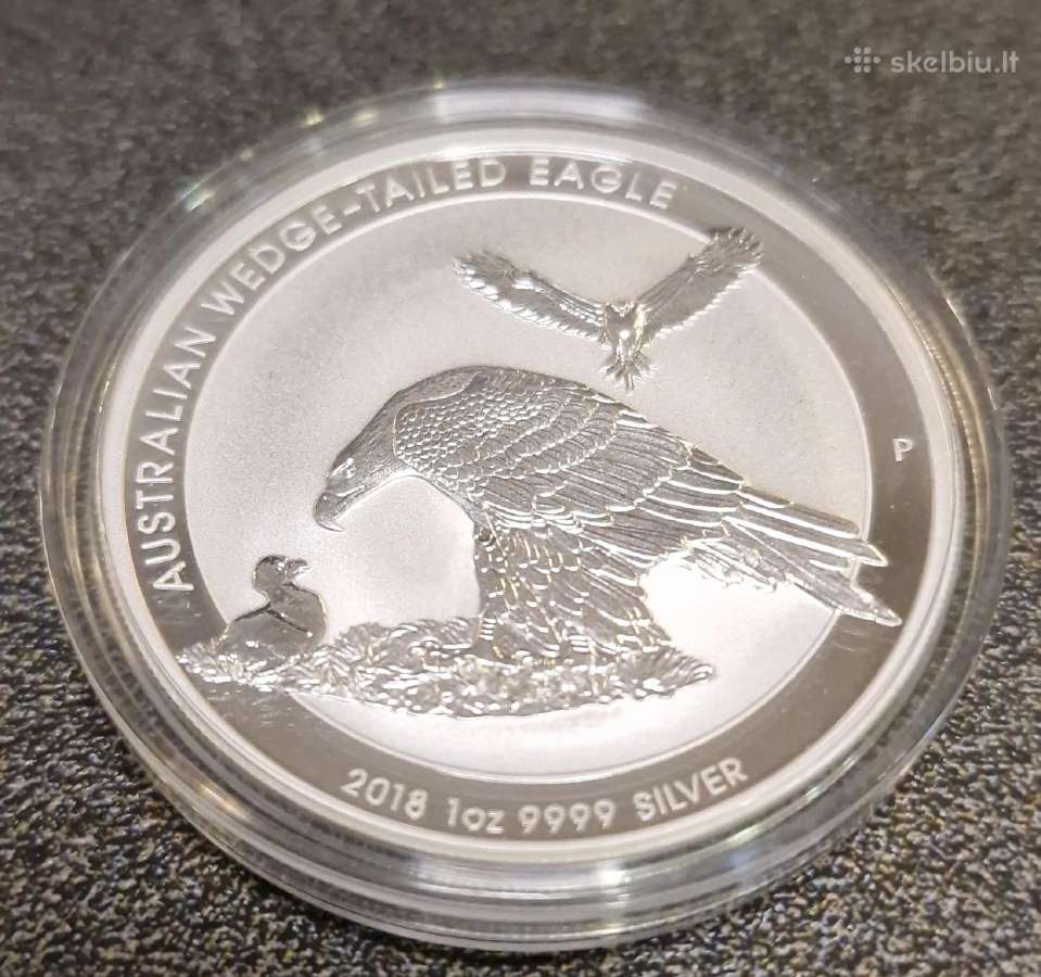 Sidabrinės 1oz monetos - nuotraukos Nr. 3
