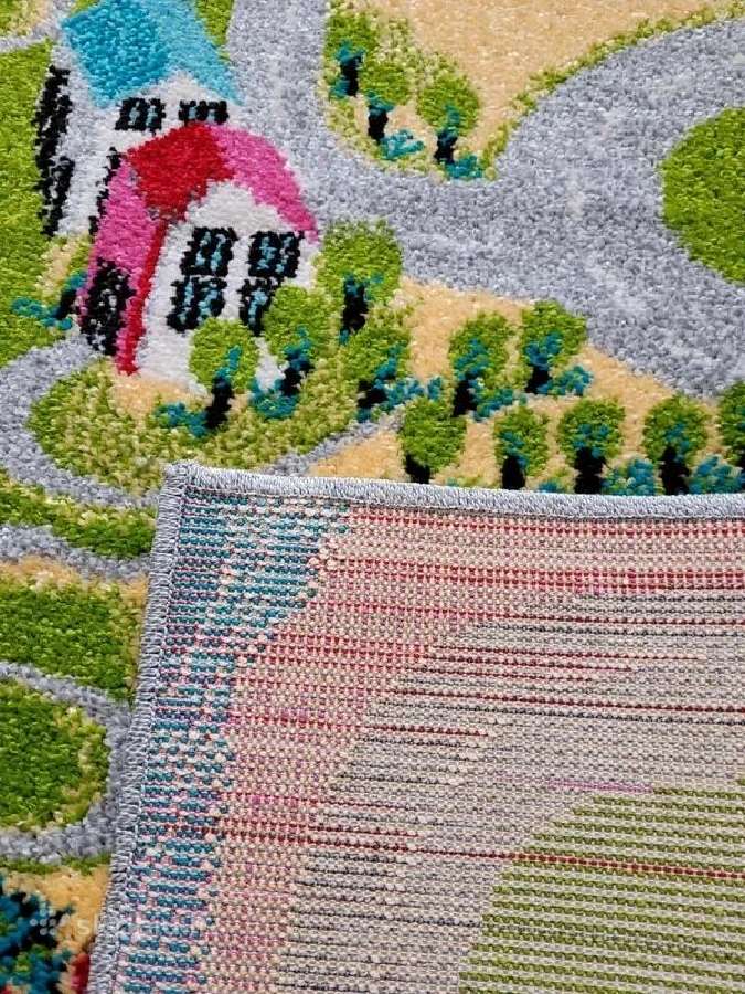 Naujas kokybiškas vaikiškas kilimas "Keliai" - nuotraukos Nr. 7