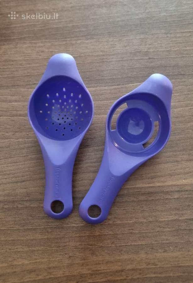 Tupperware. Mažas sietelis ir kiaušinio atskyrėjas