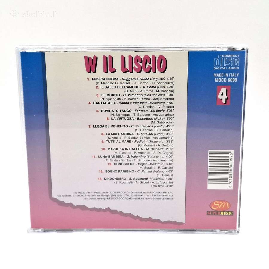 W Il Lisco - Vol. 4 (CD, rinkinys) - nuotraukos Nr. 2