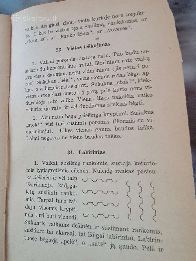 1942 m.knyga "Žaidimai ir mankštos pratimai" - nuotraukos Nr. 5