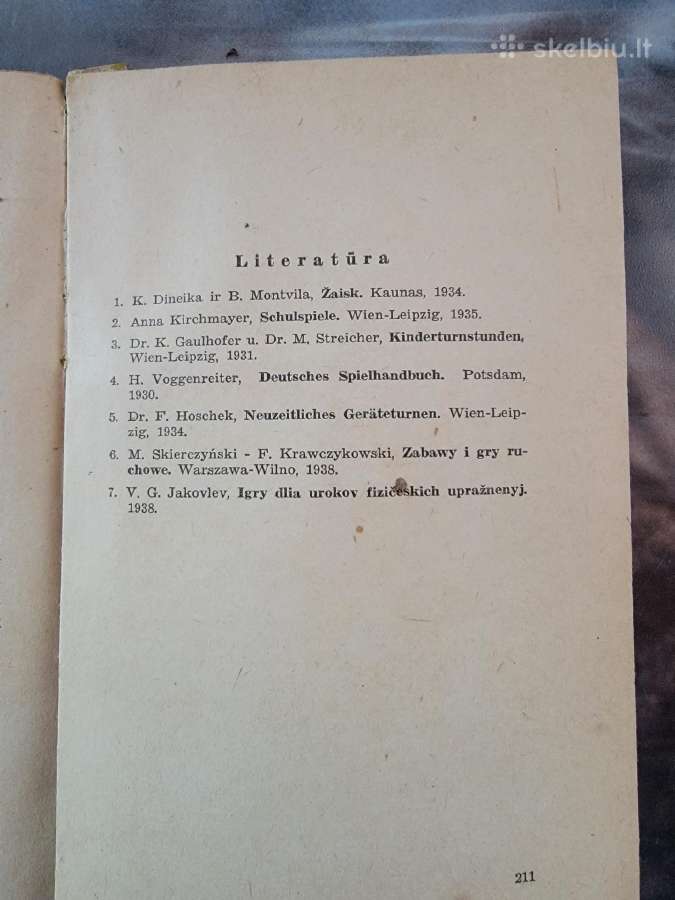 1942 m.knyga "Žaidimai ir mankštos pratimai" - nuotraukos Nr. 7