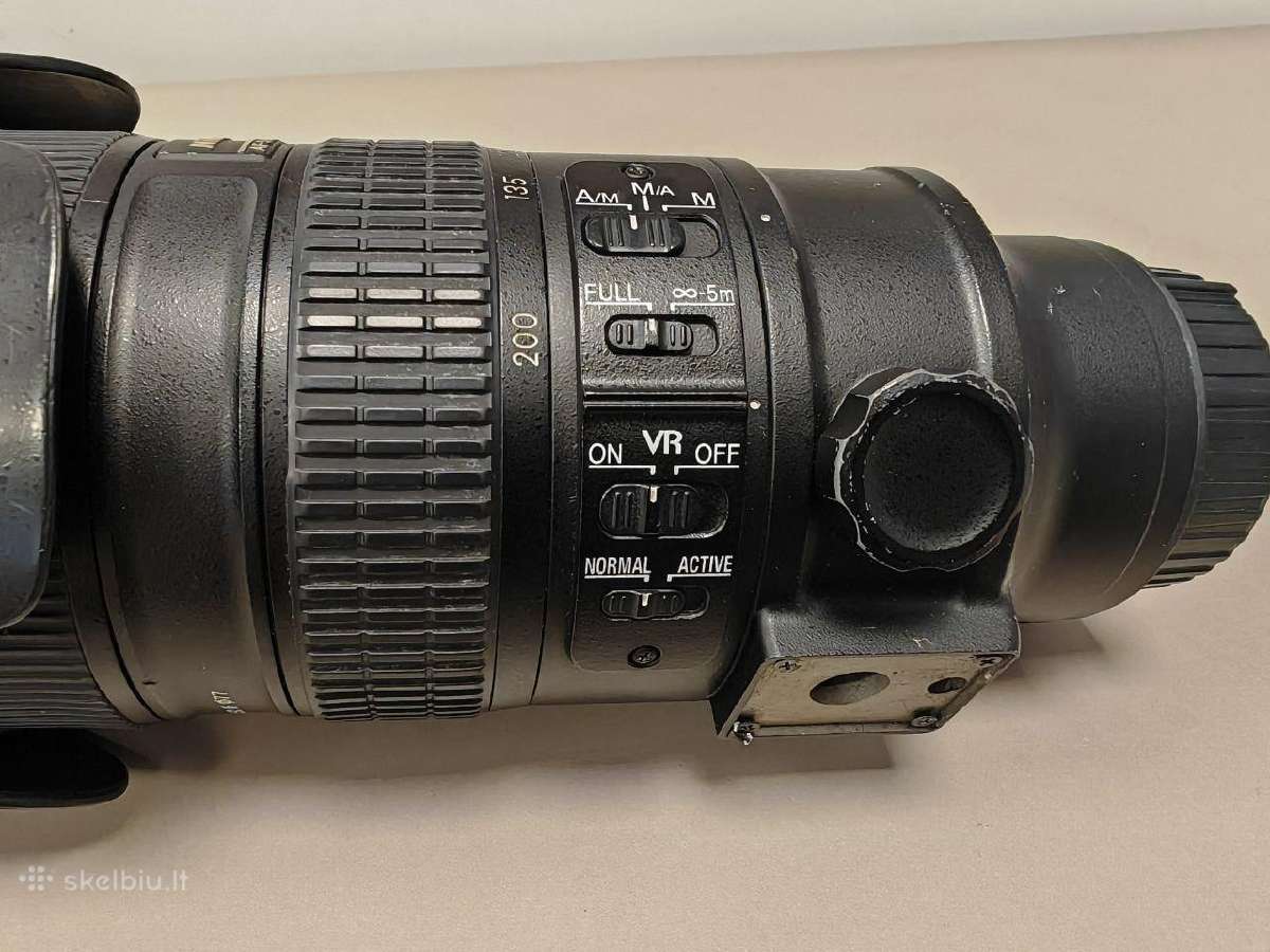 Nikon Af-s Nikkor 70-200mm 1:2.8g2 Ed - nuotraukos Nr. 5