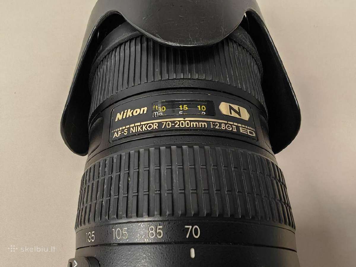 Nikon Af-s Nikkor 70-200mm 1:2.8g2 Ed - nuotraukos Nr. 6