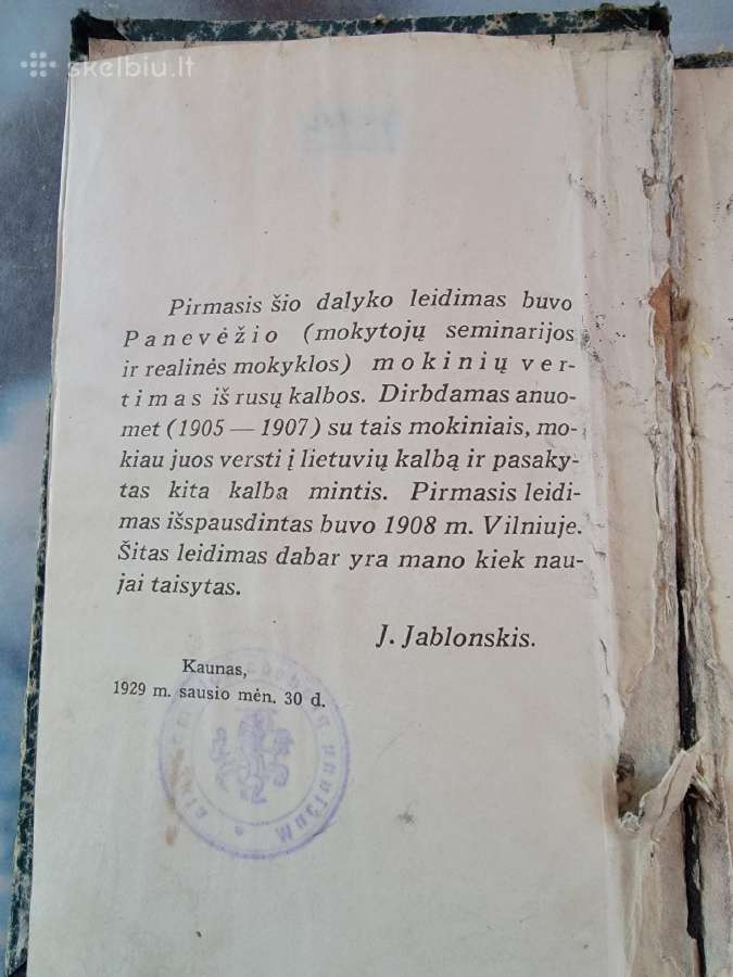 1929 m.knyga "Visuomenės įnamiai" - nuotraukos Nr. 2