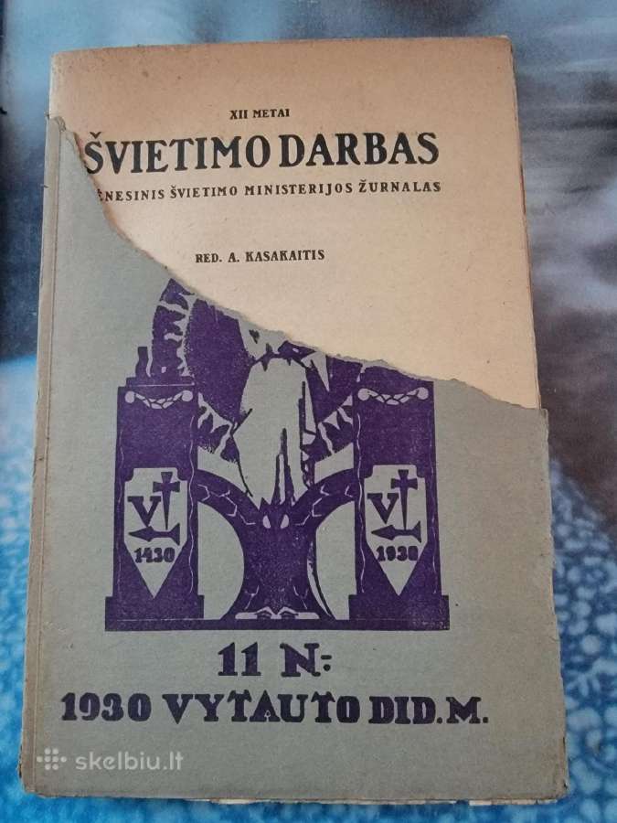 1930 m.žurnalas "Švietimo darbas"