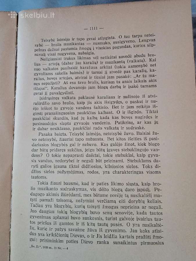 1930 m.žurnalas "Švietimo darbas" - nuotraukos Nr. 3