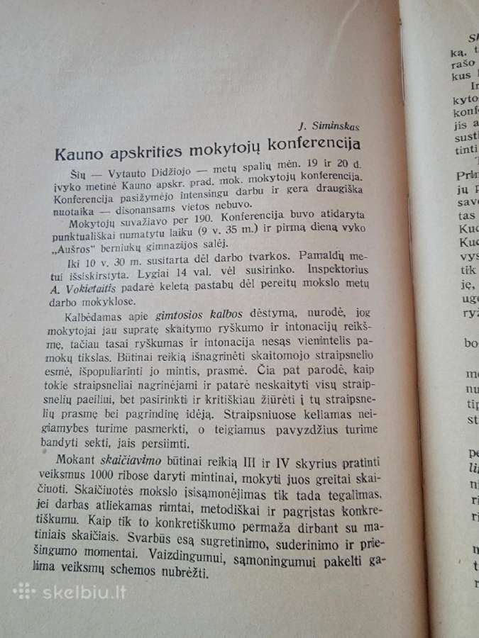 1930 m.žurnalas "Švietimo darbas" - nuotraukos Nr. 5
