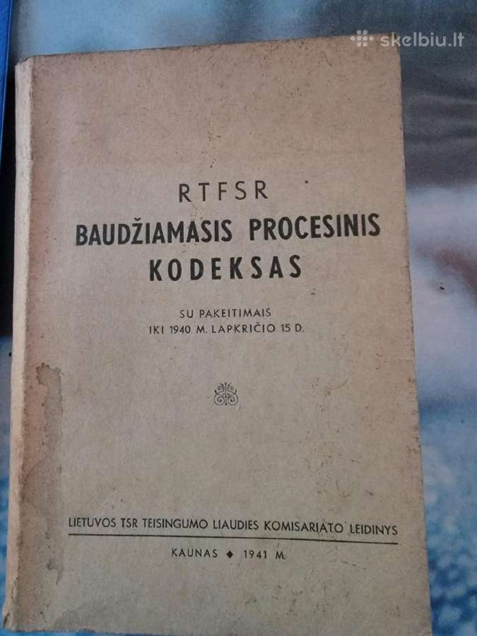 1941 m. Rtfsr Baudžiamasis procesinis kodeksas