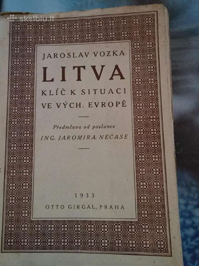 1933 m.knyga "Litva"