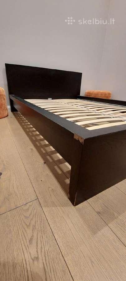 Lova Malm 140cm čiužiniui - nuotraukos Nr. 2
