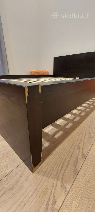 Lova Malm 140cm čiužiniui - nuotraukos Nr. 3