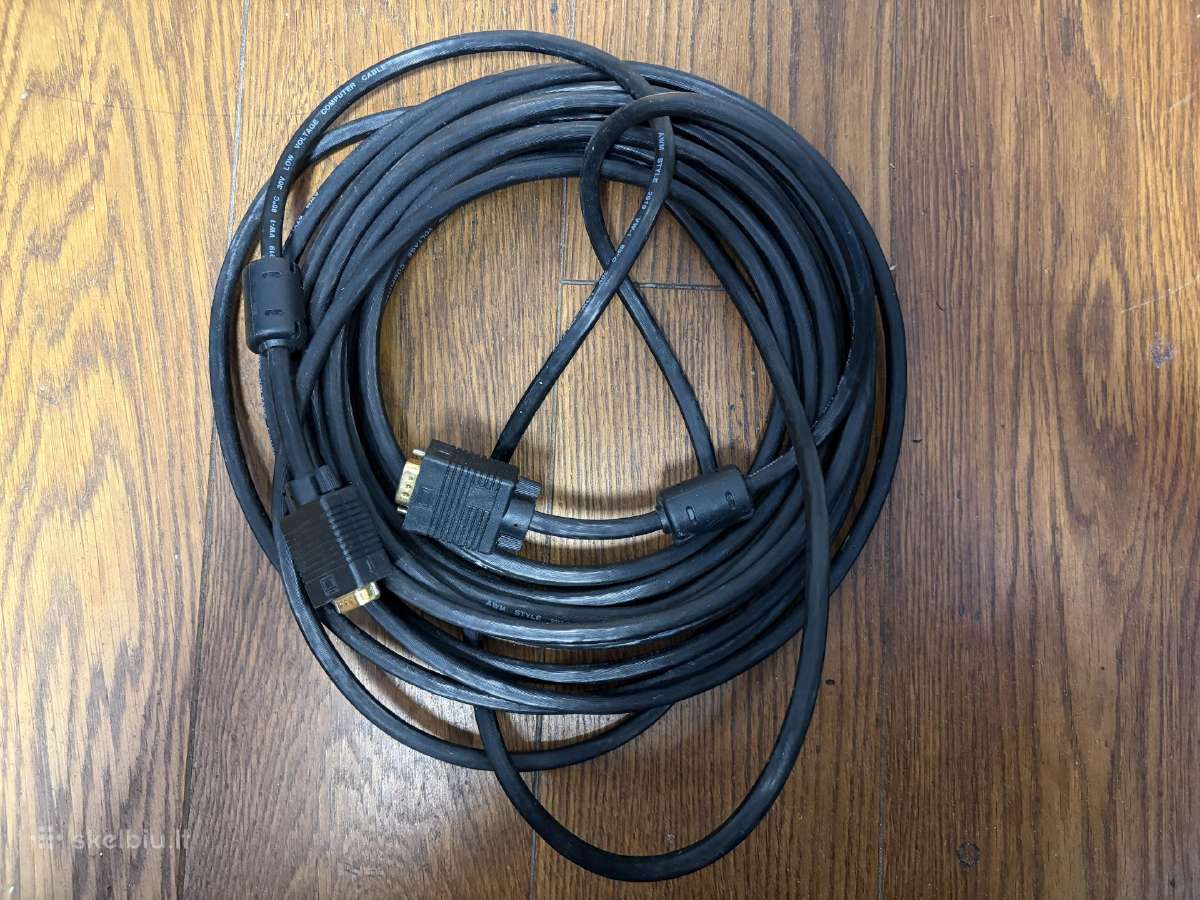 Vga, Dvi Laidai(1m, 5m, 10m)