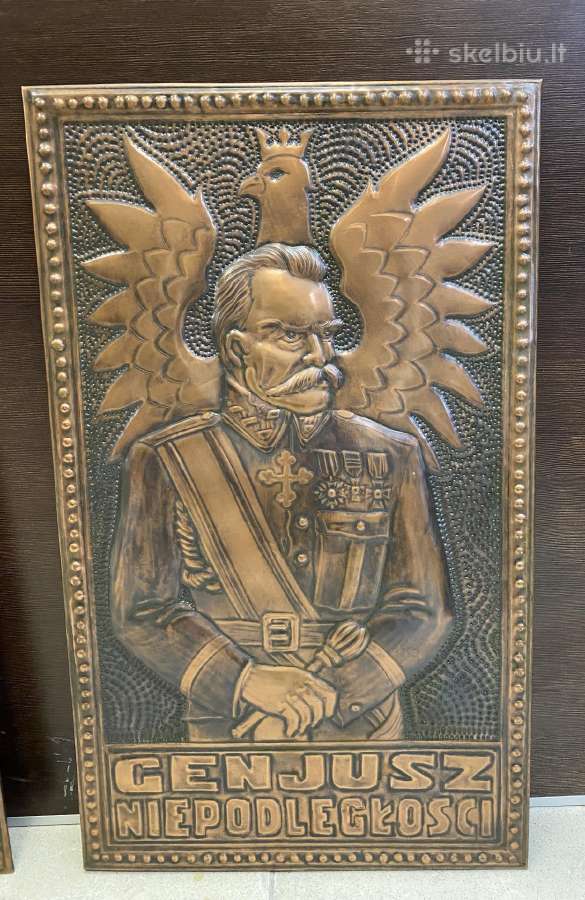 Lenkiški paveiksla- kaltiniai Kosciuszko, Sobieski - nuotraukos Nr. 2