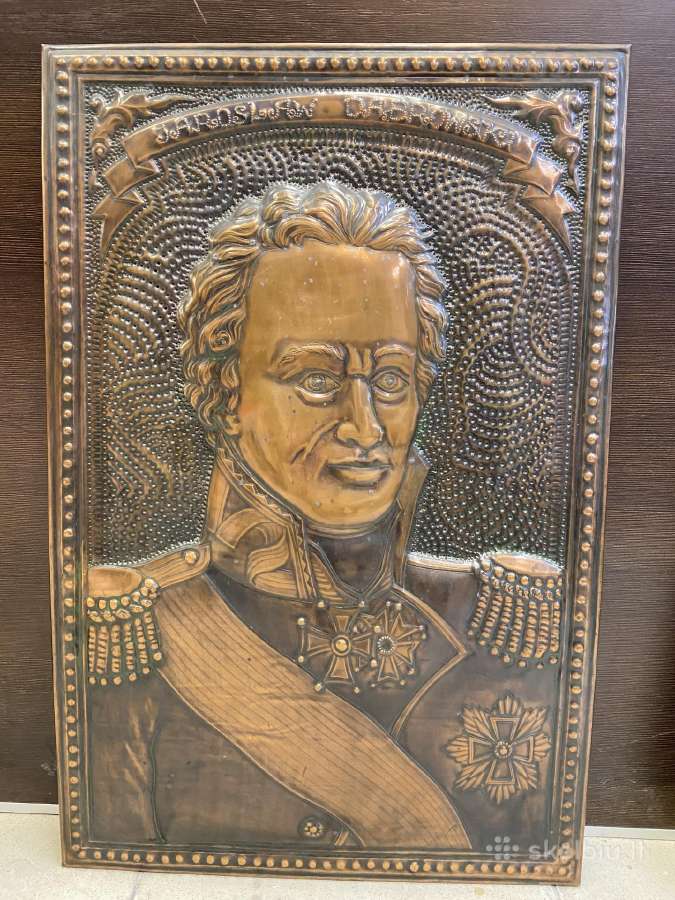 Lenkiški paveiksla- kaltiniai Kosciuszko, Sobieski - nuotraukos Nr. 4