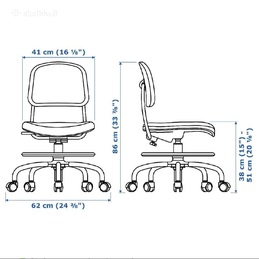 Ikea Ergonomiška vaikiška kėdė - nuotraukos Nr. 6