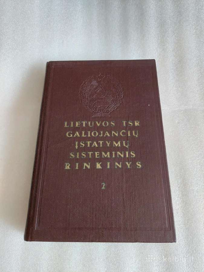 Lietuvos Tsr galiojančių įstatymų