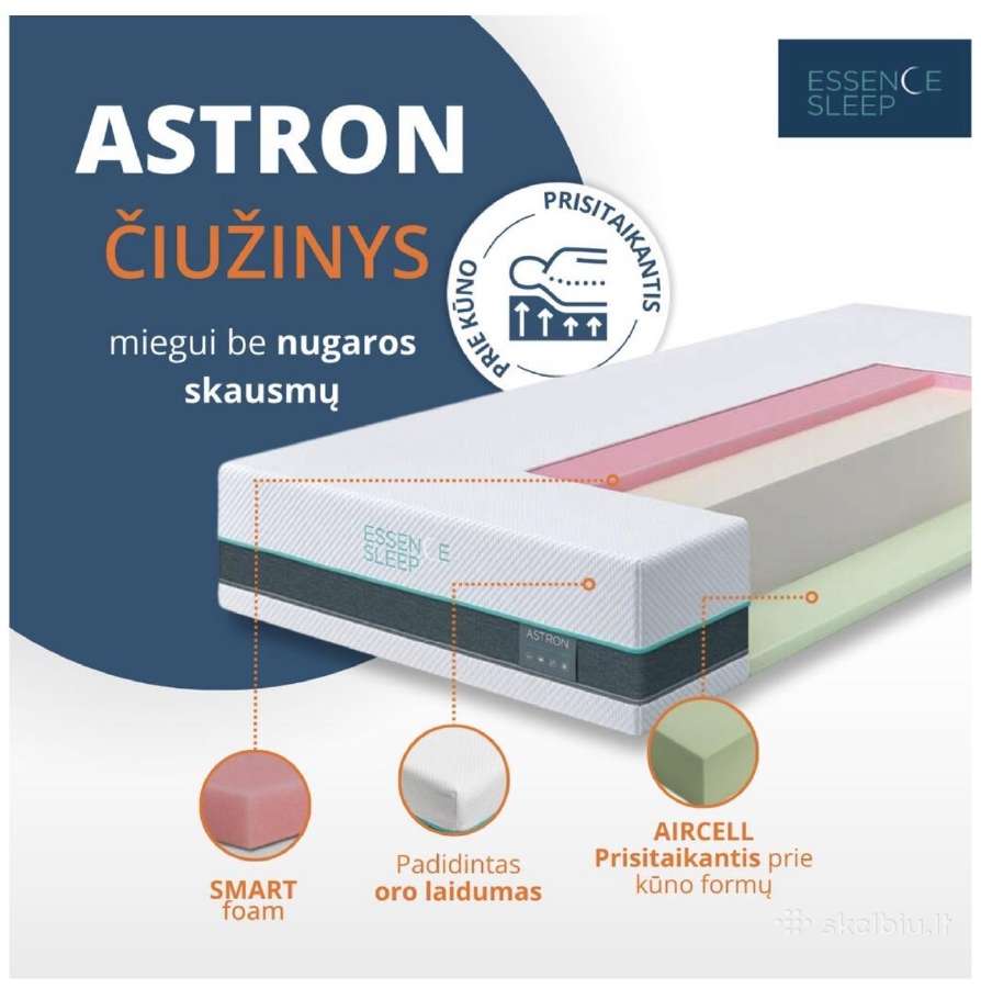 Čiužinys Astron 180x200