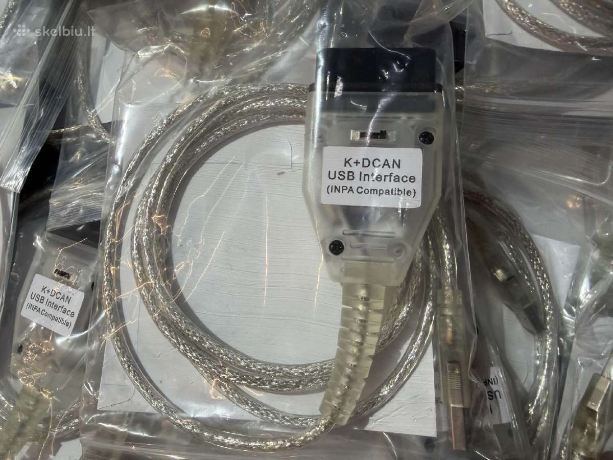 Bmw Inpa K+dcan kabelis – pilna diagnostika, kodav - nuotraukos Nr. 3