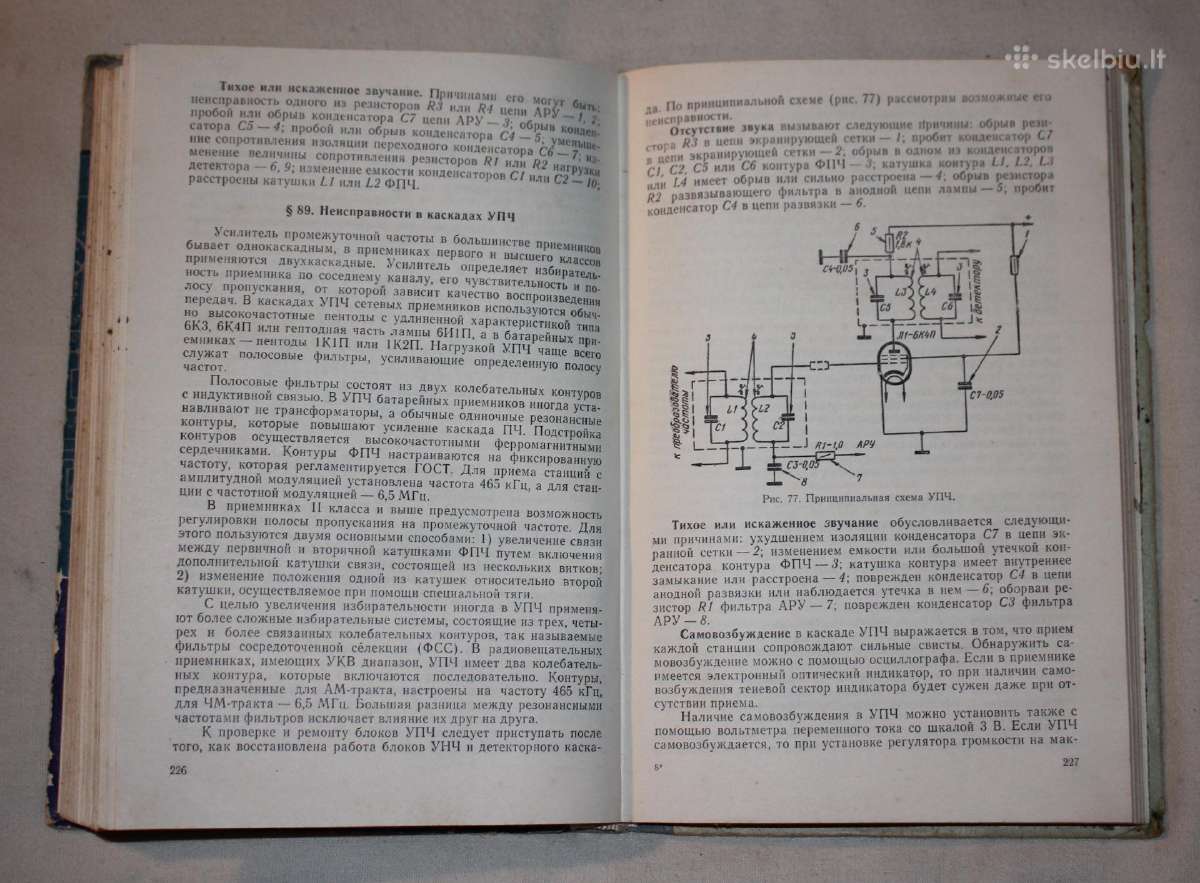 Radijo imtuvai ir jų remontas knyga 1975m. - nuotraukos Nr. 5
