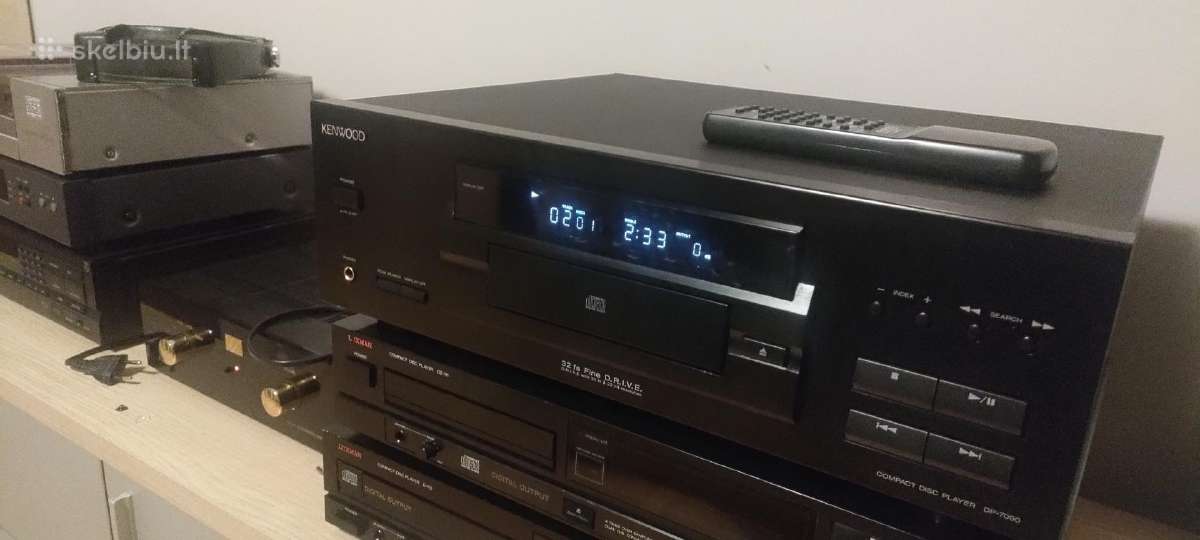 Topinis CD grotuvas Kenwood Dp-7090 - nuotraukos Nr. 9