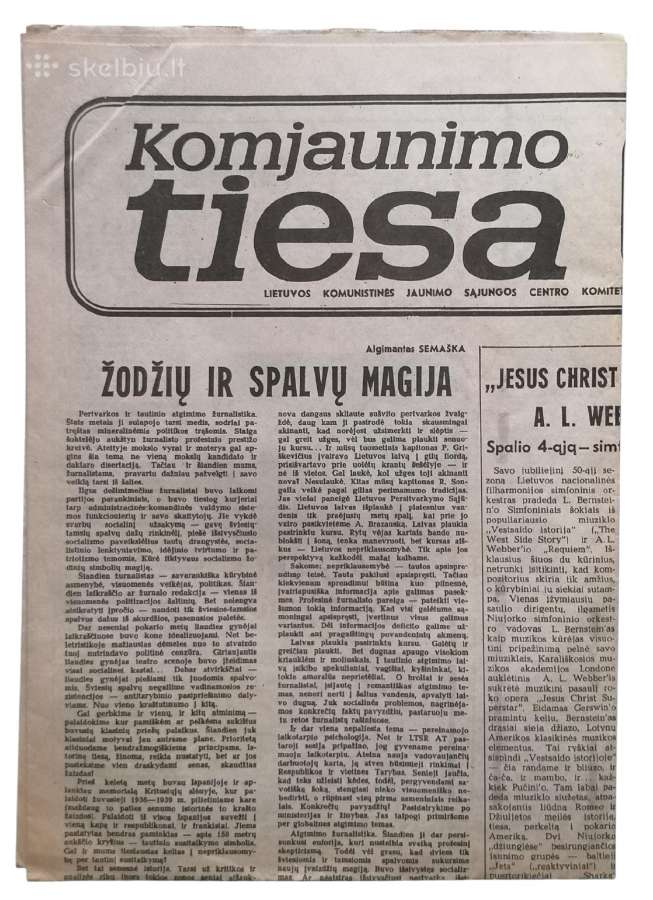 4 Tarybinių laikų lietuviški laikraščiai - nuotraukos Nr. 5