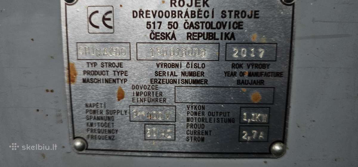 Tekinimo staklės su kopijavimo Rojek Sh1ma - nuotraukos Nr. 10