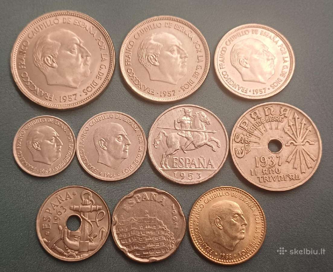Ispanija rinkinys nuo 1937 - nuotraukos Nr. 2