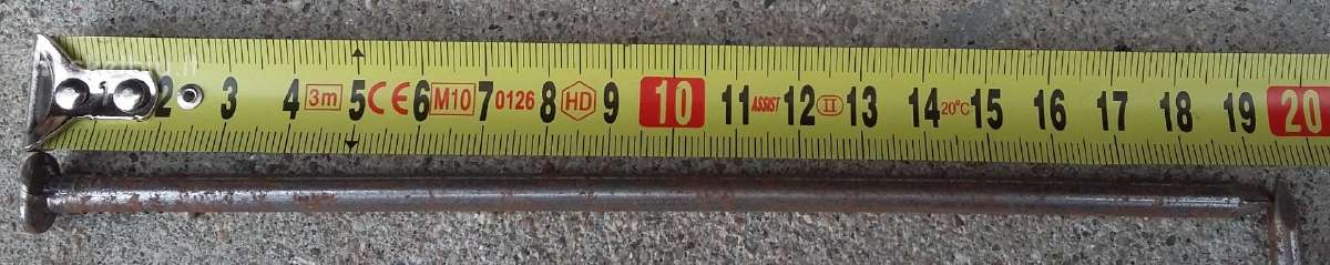 Vinys Ilgis 19,5cm. 100vnt.