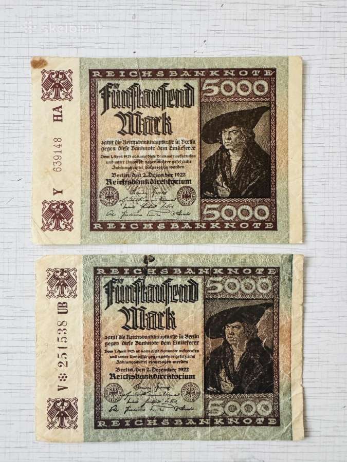 Vokietijos/austrijos-vengrijos pinigai - nuotraukos Nr. 3