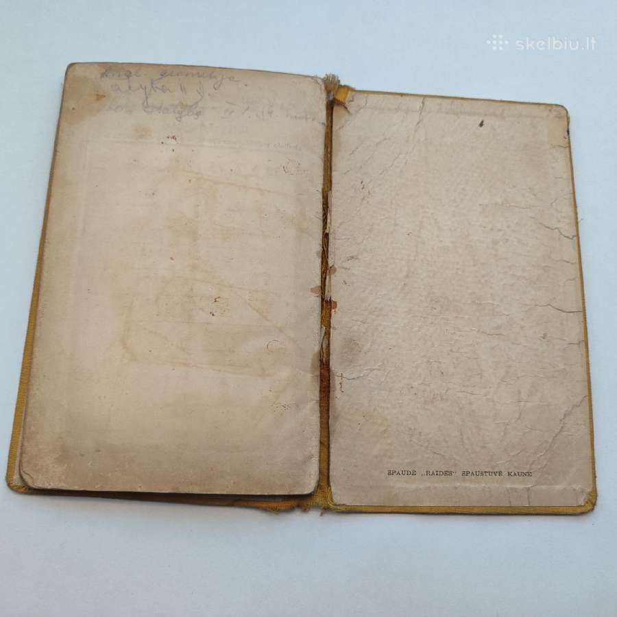 Tarpukario Vdu studijų knygelė ir liudijimas 1940 - nuotraukos Nr. 2