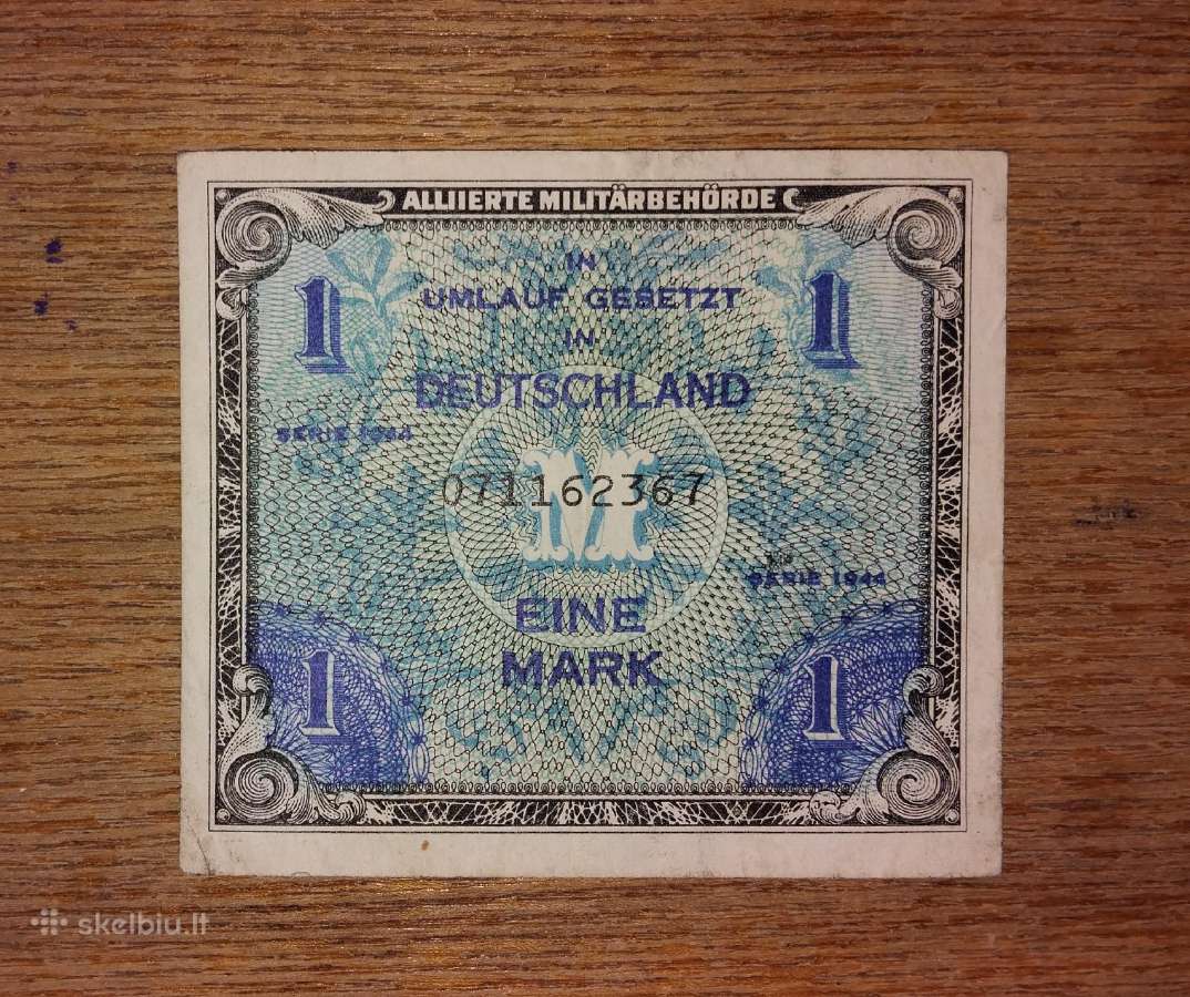 Vokietijos 1 markės banknotas