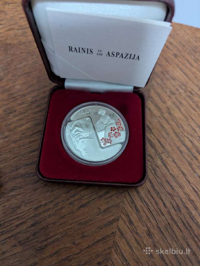 Net 31.47 gr. latviška sidabrinė moneta