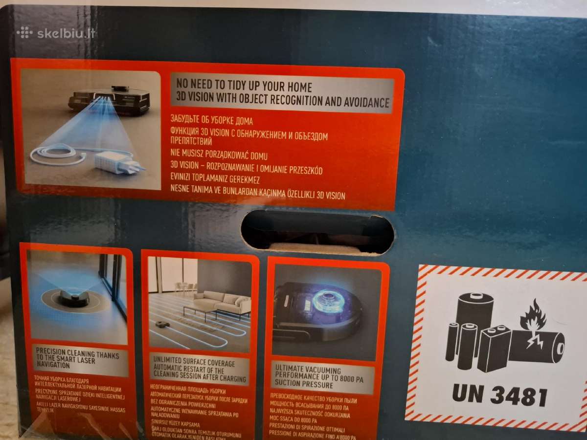 Tefal X-plorer Serie 240 Ai+ robotas siurblys - nuotraukos Nr. 5
