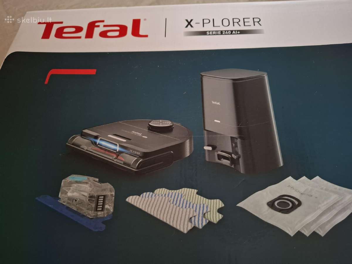 Tefal X-plorer Serie 240 Ai+ robotas siurblys - nuotraukos Nr. 6