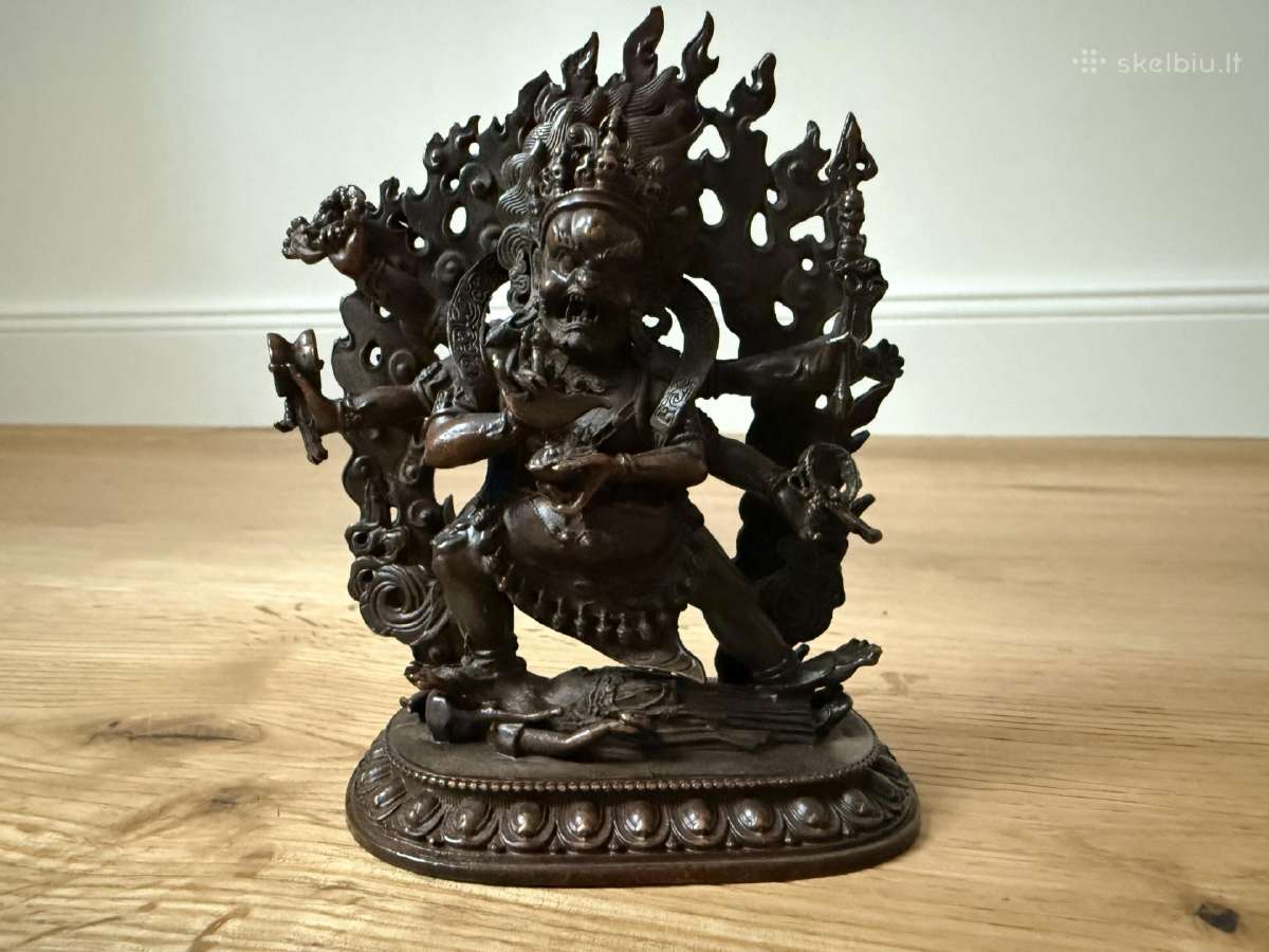 Bronzinė Mahakalos statūlėlė Tibetas