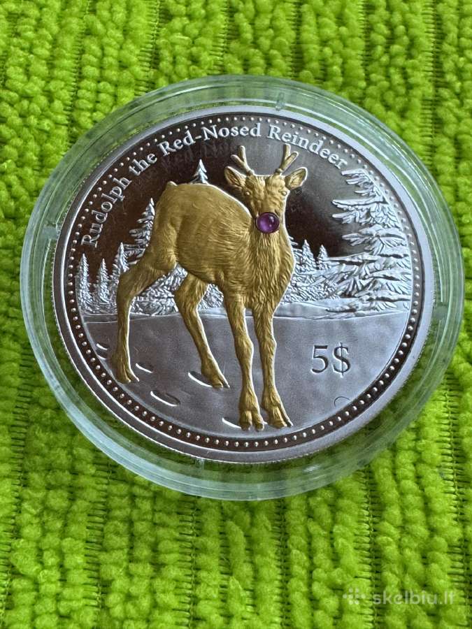 Moneta Kiribati 2014m. 5 dollars, sidabras(.925)