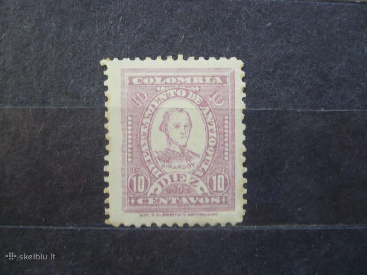 1902 Kolumbijos Antiokijos departamento Mhn